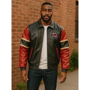 South Carolina Gamecocks 100% Polyester Letterman Jacket SZ XL NWOT New No Tags